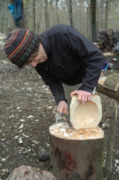 Bowl carving