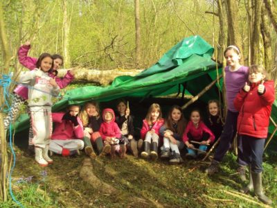 Woodland explorer group