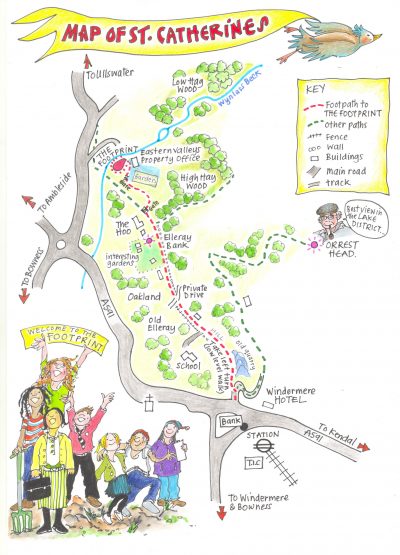 Windermere train station to Footprint